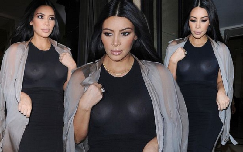 Kim Kardashian increased the beats of fans by sharing photos in a tremendous hot look