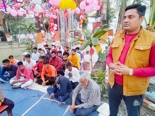 Rudrabhishek program in Bijnor Jail on Shivratri with great pomp