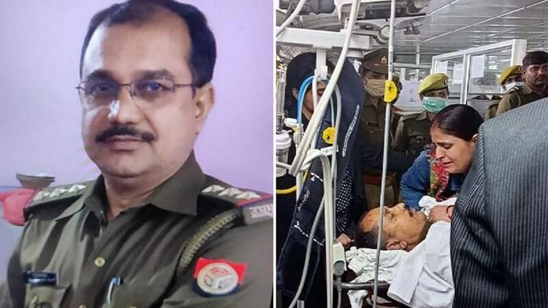 UP : Lucknow's Sairpur inspector dies in accident, speeding truck collides