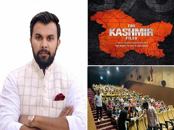 BJP youth leader's new initiative, showing thousands of people free 'The Kashmir Files'