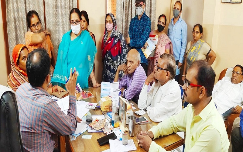 Kanpur : Retail Drug Trade Board organized free health camp