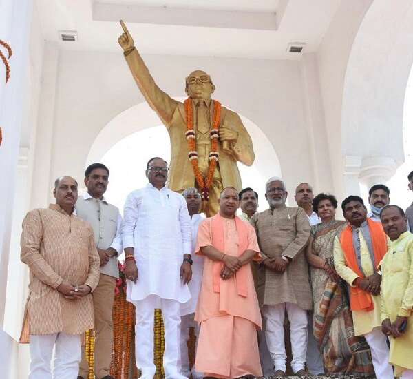 Ambedkar Jayanti : CM Yogi salutes Dr. Bhimrao Ambedkar