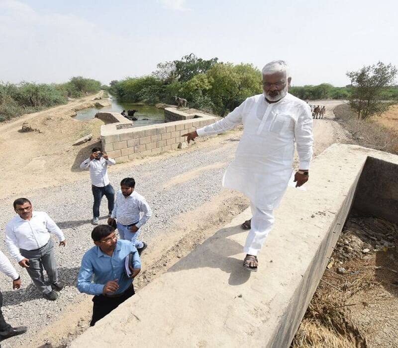 Swatantra Dev Singh reached Bundelkhand before CM Yogi, inspected in Hamirpur and Mahoba