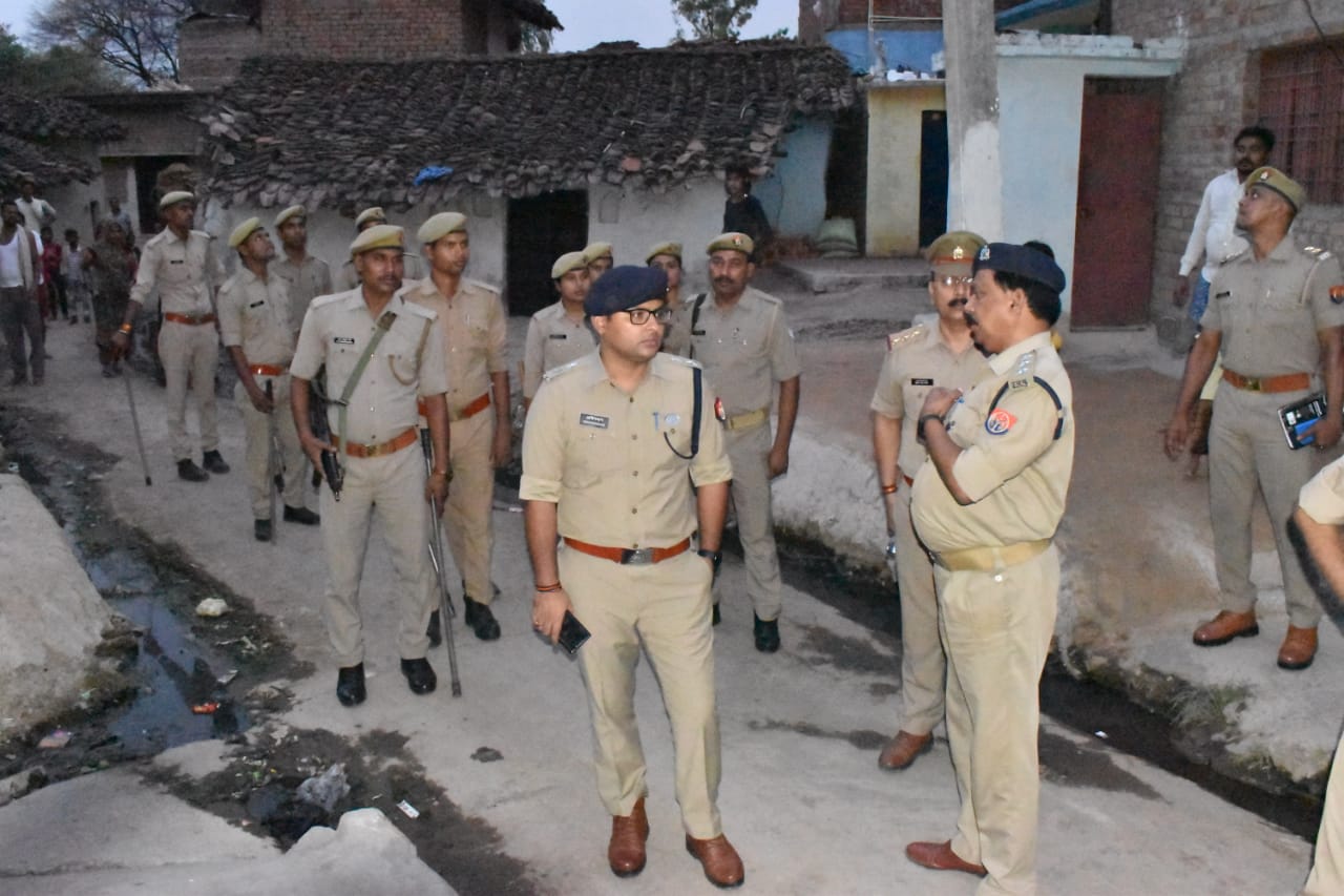 Banda SP-ASP reached countryside Kotwali area, saw security arrangements