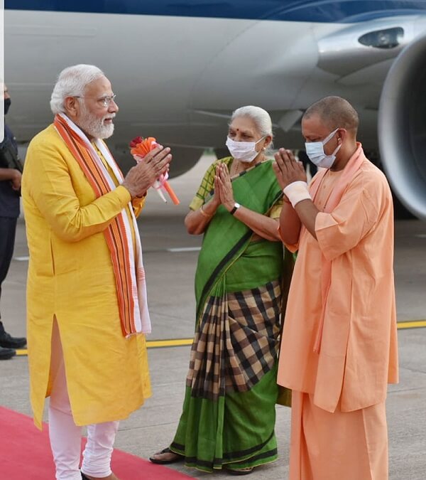 PM Modi holds meeting with ministers of Yogi government in Lucknow