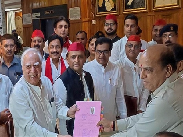 Kapil Sibal left Congress party and joined SP