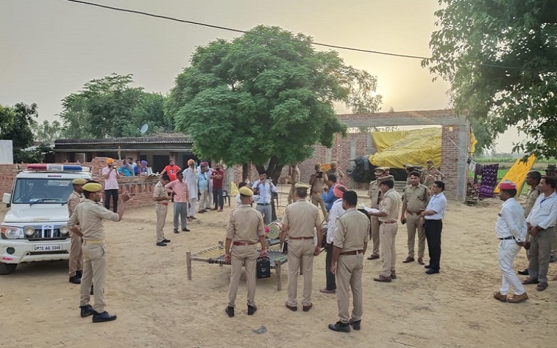 In Pilibhit police run stick of law on another gangster, property attached