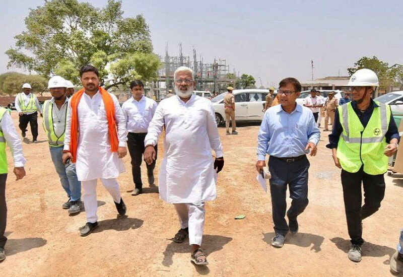 In Banda, Jal Shakti Minister Swatantra Dev Singh also inspected and reviewed schemes