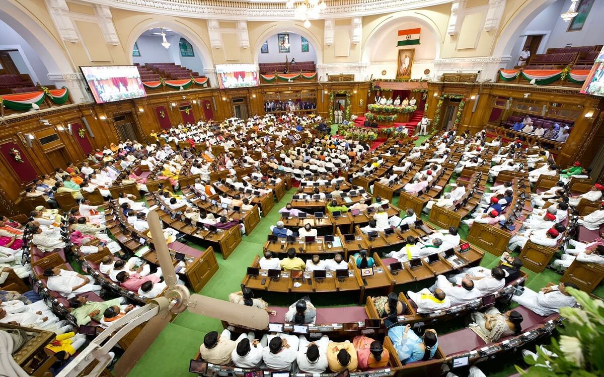 UP : President Ram Nath Kovind addressed Joint House in Vidhan Bhavan