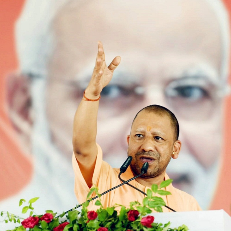 In Azamgarh, CM Yogi said, SP-BSP Rahu and Ketu more development farther