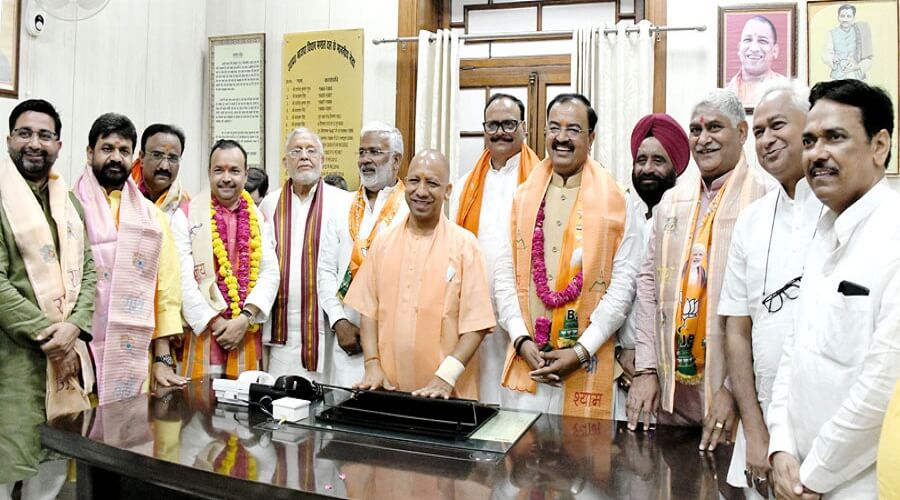 Lucknow : Nomination of all 9 candidates of BJP in Legislative Council elections