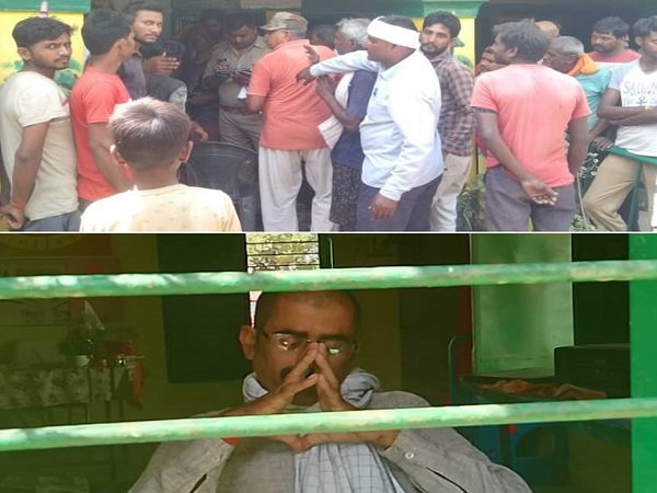 UP News : Drunk headmaster created ruckus in Ghatampur primary school, abused teachers, thrashed students