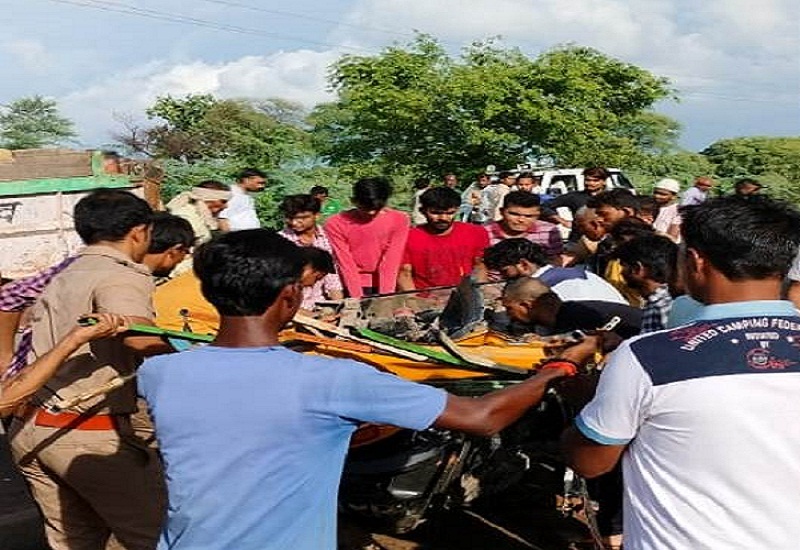 Breaking : horrific accident in Banda, 7 killed and ten injured, 2 critical