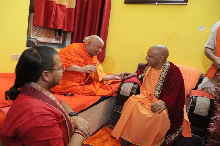 Bjp meet in Chitrakoot : CM Yogi said-Rule of law in state