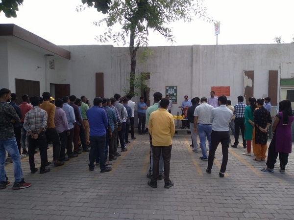 Amroha : How to deal with disaster taught to employees in Norex