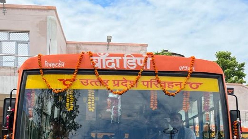 Roadways bus service started from Banda to Gorakhpur