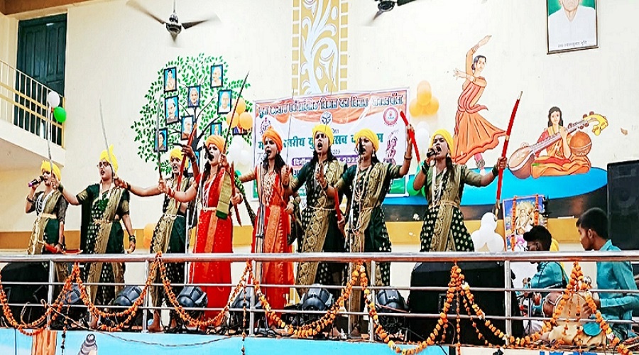 Cultural Program : Priya in Kathak and Pawan in Harmonium playing first place