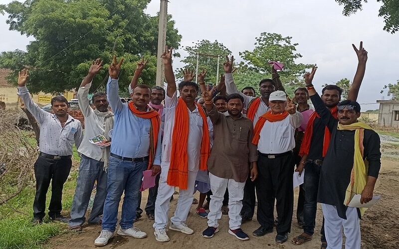 Banda zip by-election : Former DIG sought votes for wife, said-will draw big streak of development