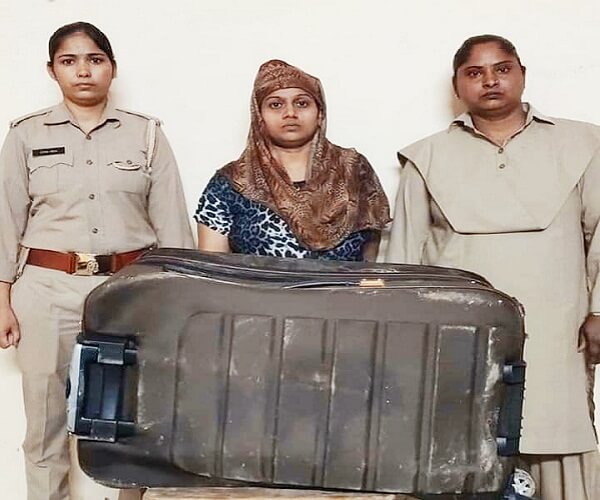 Horrible ending : Preeti killed Firoz and kept her body in suitcase, then was caught like this