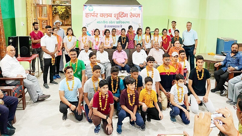 Banda DM Anurag Patel inaugurates Khelo India Scheme at Harper's Club