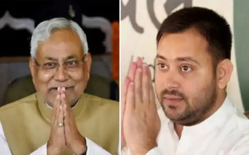 In Bihar Nitish Kumar became CM for 8th time, Tejashwi Deputy CM