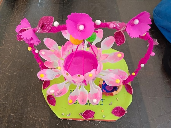 Bhagwat Prasad Memorial Academy and EuroKids School in Banda celebrate Diwali festival