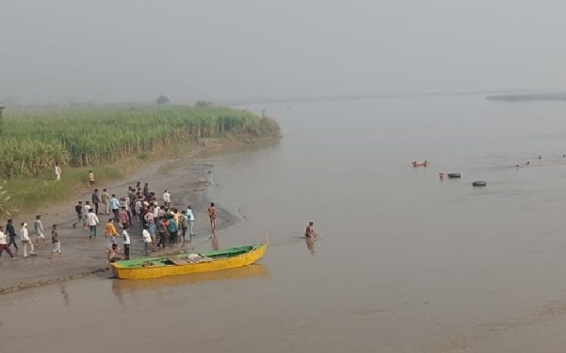 West UP's big news, Boat reached from Bijnor submerged in Meerut, five people still missing