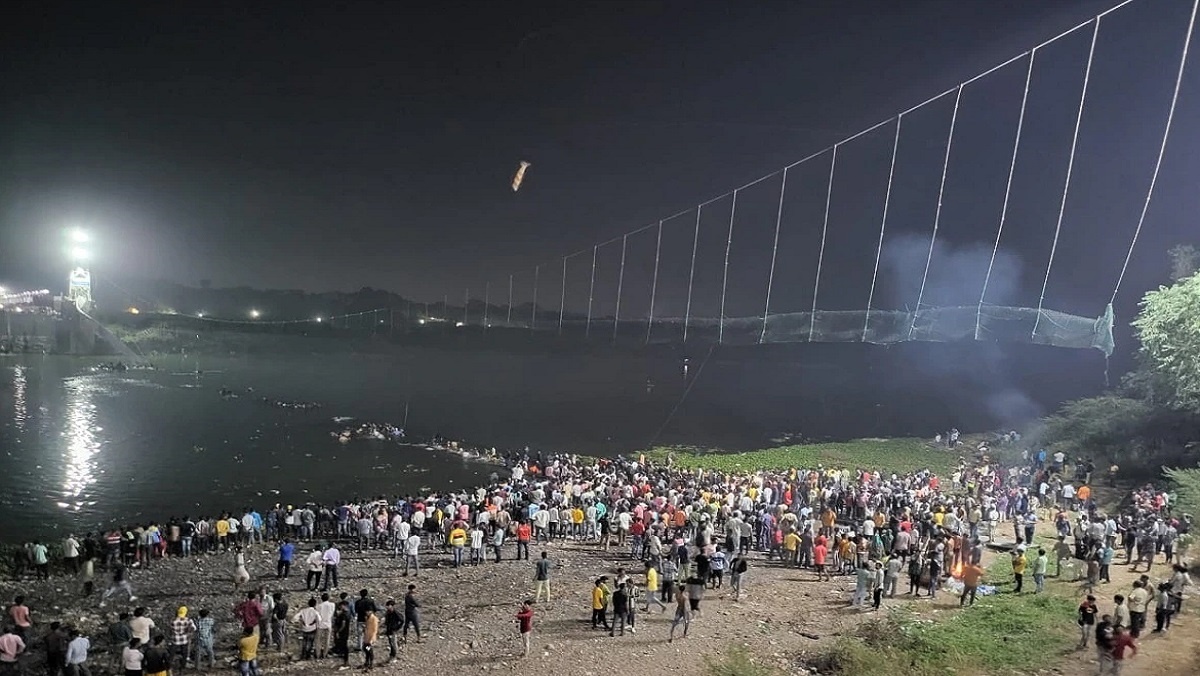 Over 60 killed, 70 injured in bridge accident in Gujarat's Morbi