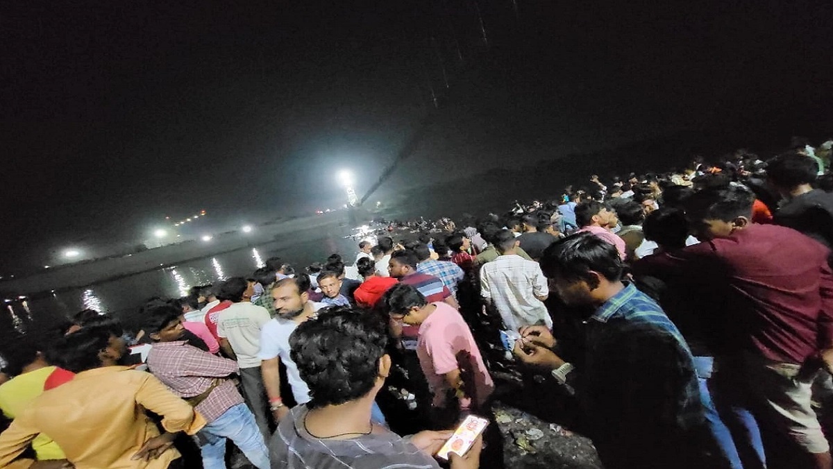 Over 60 killed, 70 injured in bridge accident in Gujarat's Morbi