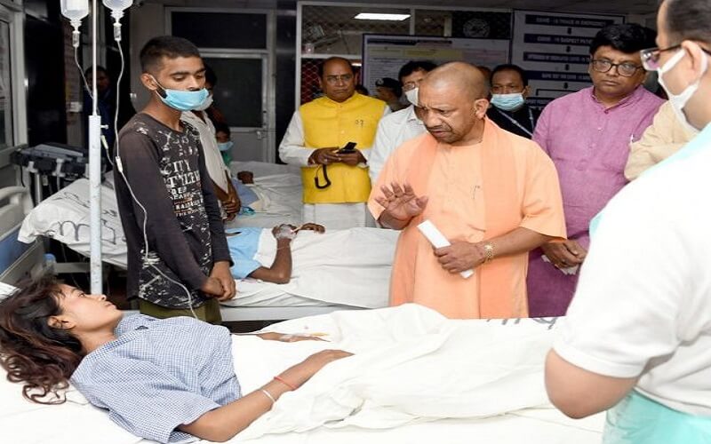 Kanpur Accident : CM Yogi met injured in Kanpur, then said this big thing