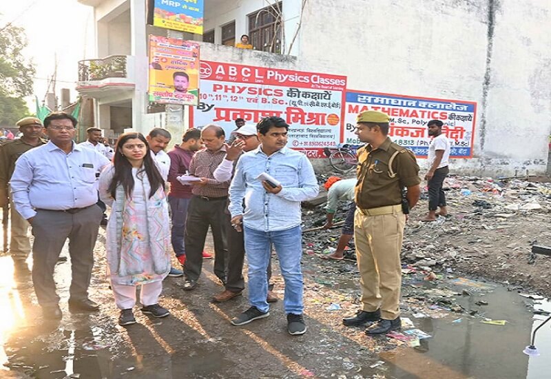 in Banda So war against dengue is fighting on paper, cleanliness exposed in front of DM Deepa Ranjan