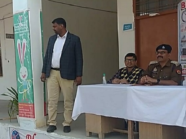 Banda : Importance of traffic rules told to students in BPM College