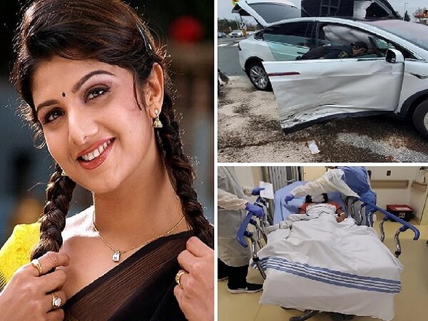 Bollywood : Actress Rambha's accident, daughter hospitalized
