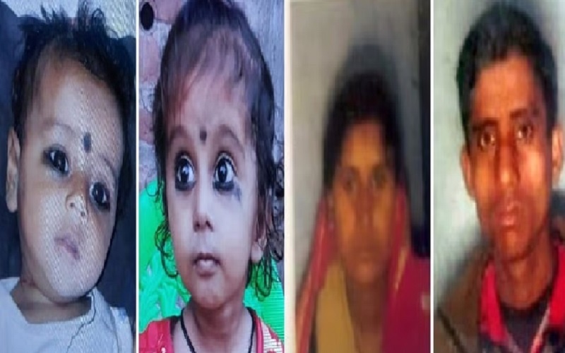 Tragic accident in UP's Pilibhit, parents and two innocent daughters died